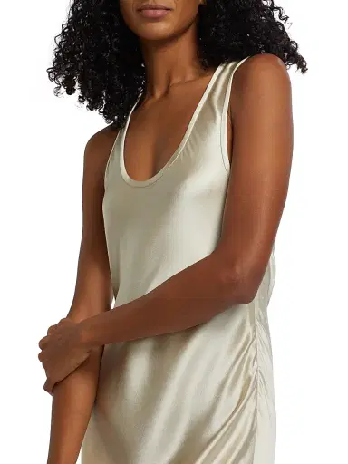 Heirlome Women's Margot Silk Bias Cut Maxi Dress | Thumbnail 6 Heirlome Women's Margot Silk Bias Cut Maxi Dress | Thumbnail 6