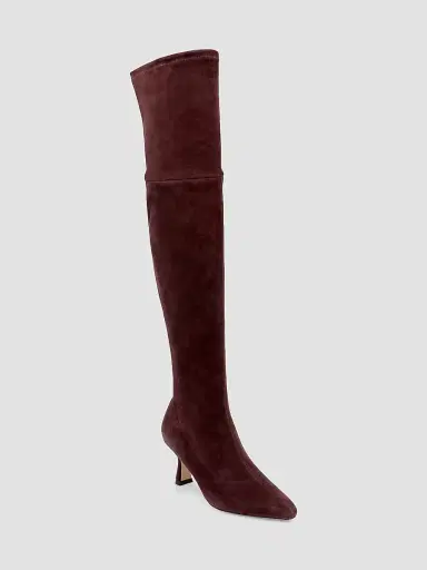 L'Agence Women's Clarin II 65MM Suede Over-The-Knee Boots | Thumbnail 2 L'Agence Women's Clarin II 65MM Suede Over-The-Knee Boots | Thumbnail 2