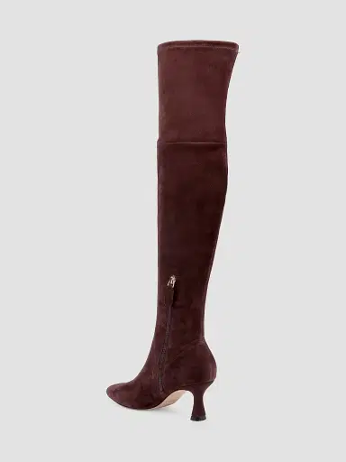 L'Agence Women's Clarin II 65MM Suede Over-The-Knee Boots | Thumbnail 3 L'Agence Women's Clarin II 65MM Suede Over-The-Knee Boots | Thumbnail 3