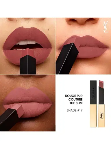 Yves Saint Laurent Women's Rouge Pur Couture The Slim Matte Lipstick | Thumbnail 3 Yves Saint Laurent Women's Rouge Pur Couture The Slim Matte Lipstick | Thumbnail 3