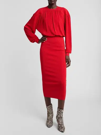 Isabel Marant Women's Aliza Midi Dress | Thumbnail 4 Isabel Marant Women's Aliza Midi Dress | Thumbnail 4