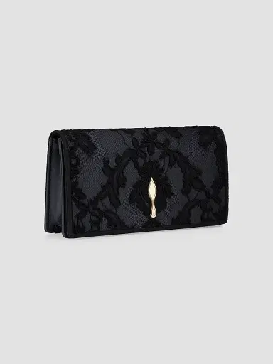 Christian Louboutin Women's Bettina Satin Clutch | Thumbnail 2 Christian Louboutin Women's Bettina Satin Clutch | Thumbnail 2