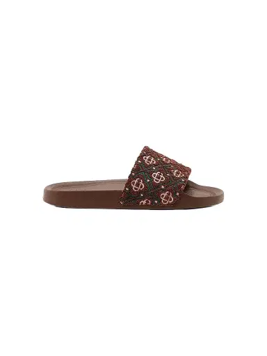 Casablanca Men's Monogram Pool Slides | Thumbnail 1 Casablanca Men's Monogram Pool Slides | Thumbnail 1