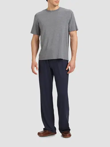 Derek Rose Solid Lounge Trouser | Thumbnail 2 Derek Rose Solid Lounge Trouser | Thumbnail 2