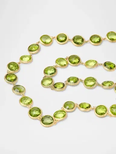 MARCO BICEGO Women's Jaipur Color 18K Yellow Gold & Peridot Necklace | Thumbnail 2 MARCO BICEGO Women's Jaipur Color 18K Yellow Gold & Peridot Necklace | Thumbnail 2