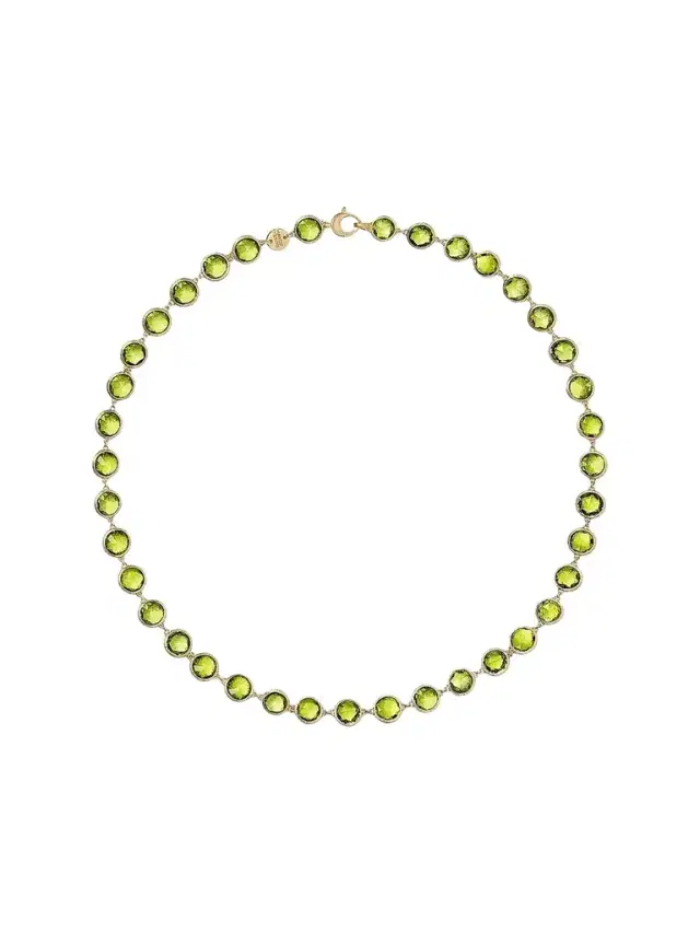 Women's Jaipur Color 18K Yellow Gold & Peridot Necklace Women's Jaipur Color 18K Yellow Gold & Peridot Necklace