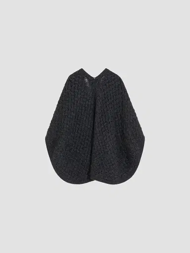 Valentino Women's Wool and Mohair Poncho | Thumbnail 2 Valentino Women's Wool and Mohair Poncho | Thumbnail 2