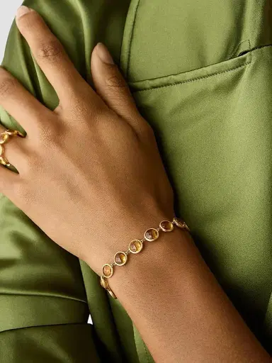 MARCO BICEGO Women's Jaipur Color 18K Yellow Gold & Citrine Bracelet | Thumbnail 2 MARCO BICEGO Women's Jaipur Color 18K Yellow Gold & Citrine Bracelet | Thumbnail 2