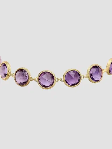 MARCO BICEGO Women's Jaipur Color 18K Yellow Gold & Amethyst Bracelet | Thumbnail 3 MARCO BICEGO Women's Jaipur Color 18K Yellow Gold & Amethyst Bracelet | Thumbnail 3