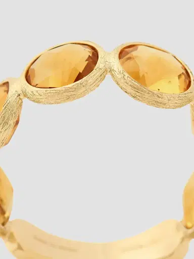 MARCO BICEGO Women's Jaipur Color 18K Yellow Gold & Citrine Ring | Thumbnail 3 MARCO BICEGO Women's Jaipur Color 18K Yellow Gold & Citrine Ring | Thumbnail 3