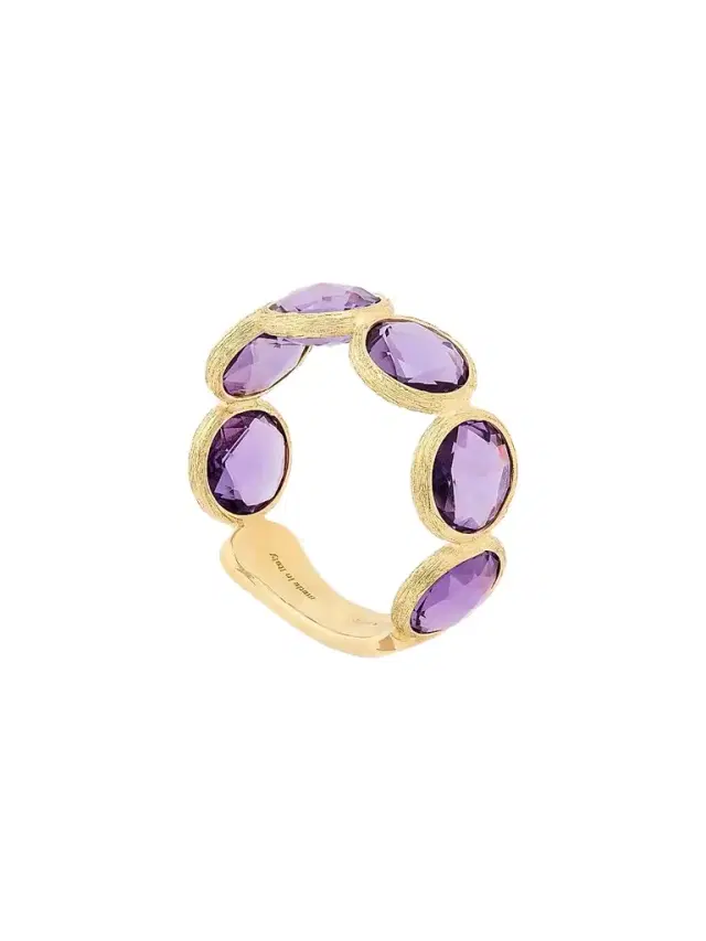 Women's Jaipur Color 18K Yellow Gold & Amethyst Ring Women's Jaipur Color 18K Yellow Gold & Amethyst Ring
