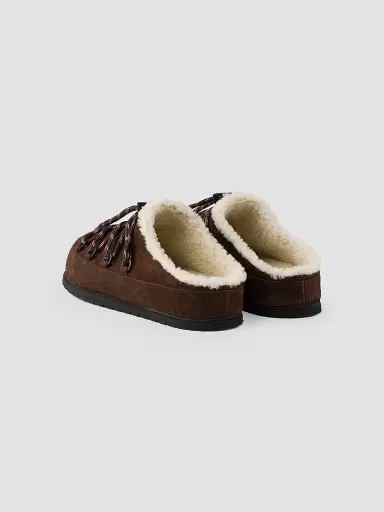 Prada Women's Suede Mules | Thumbnail 3 Prada Women's Suede Mules | Thumbnail 3