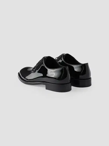 Prada Men's Patent Leather Lace-up Shoes | Thumbnail 3 Prada Men's Patent Leather Lace-up Shoes | Thumbnail 3