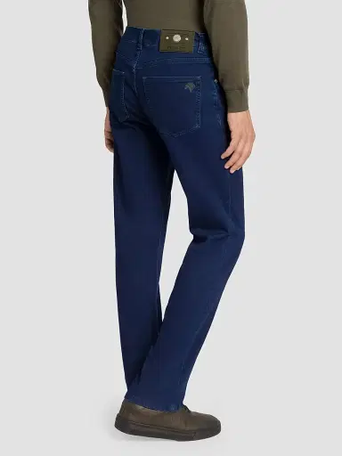 Stefano Ricci Men's Cotton Blend Tapered Jeans | Thumbnail 3 Stefano Ricci Men's Cotton Blend Tapered Jeans | Thumbnail 3