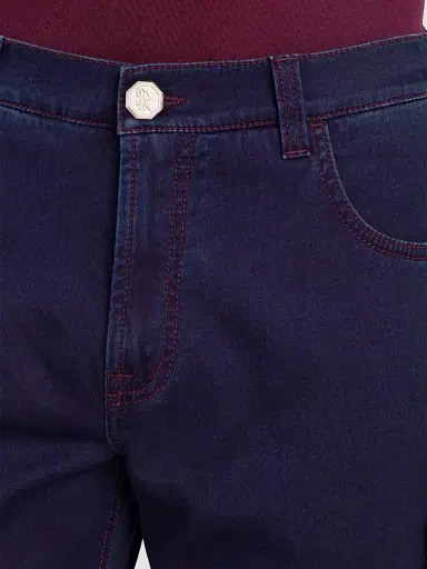Stefano Ricci Men's Cotton Blend Tapered Jeans | Thumbnail 6 Stefano Ricci Men's Cotton Blend Tapered Jeans | Thumbnail 6