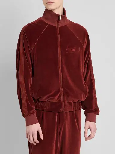 Rhude Men's Madera Velour Track Jacket | Thumbnail 4 Rhude Men's Madera Velour Track Jacket | Thumbnail 4