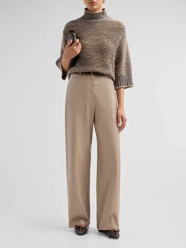 Fabiana Filippi Women's Virgin Wool-Blend Turtleneck Sweater | Thumbnail 2 Fabiana Filippi Women's Virgin Wool-Blend Turtleneck Sweater | Thumbnail 2