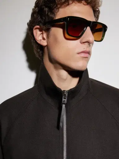 Jacques Marie Mage Yves Square-Frame Acetate Sunglasses - Men | Thumbnail 2 Jacques Marie Mage Yves Square-Frame Acetate Sunglasses - Men | Thumbnail 2