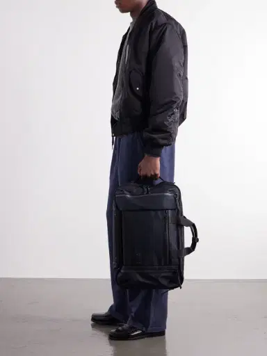 Master-Piece Rise Leather and Canvas-Trimmed CORDURA® MasterTeX Backpack - Men | Thumbnail 2 Master-Piece Rise Leather and Canvas-Trimmed CORDURA® MasterTeX Backpack - Men | Thumbnail 2