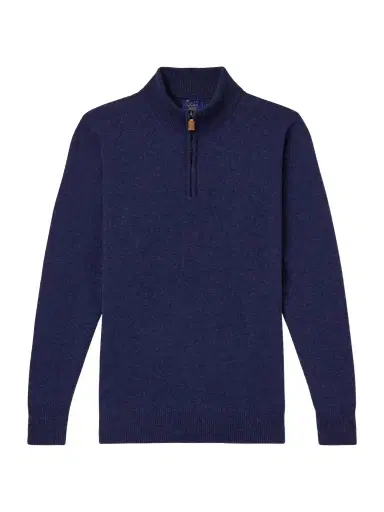 William Lockie Wool Half-Zip Sweater - Men | Thumbnail 1 William Lockie Wool Half-Zip Sweater - Men | Thumbnail 1