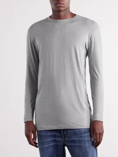 Zimmerli Cozy Comfort Modal-Blend T-Shirt - Men | Thumbnail 3 Zimmerli Cozy Comfort Modal-Blend T-Shirt - Men | Thumbnail 3