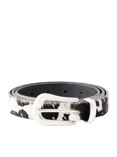 Second/Layer The Doc 2cm Studded Calf Hair Belt - Men | Thumbnail 1 Second/Layer The Doc 2cm Studded Calf Hair Belt - Men | Thumbnail 1