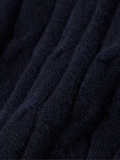Ghiaia Cashmere Cable-Knit Cashmere Polo Shirt - Men | Thumbnail 5 Ghiaia Cashmere Cable-Knit Cashmere Polo Shirt - Men | Thumbnail 5