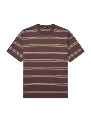 COMME des GARCONS HOMME Striped Cotton-Jersey T-Shirt - Men | Thumbnail 1 COMME des GARCONS HOMME Striped Cotton-Jersey T-Shirt - Men | Thumbnail 1