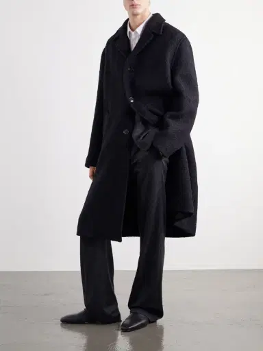 TOTEME Brushed Wool-Blend Coat - Men | Thumbnail 2 TOTEME Brushed Wool-Blend Coat - Men | Thumbnail 2