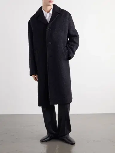 TOTEME Brushed Wool-Blend Coat - Men | Thumbnail 3 TOTEME Brushed Wool-Blend Coat - Men | Thumbnail 3
