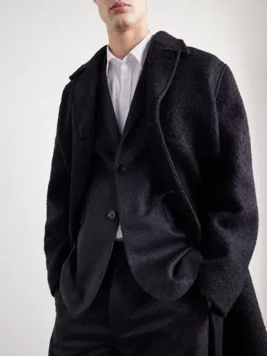 TOTEME Brushed Wool-Blend Coat - Men | Thumbnail 5 TOTEME Brushed Wool-Blend Coat - Men | Thumbnail 5