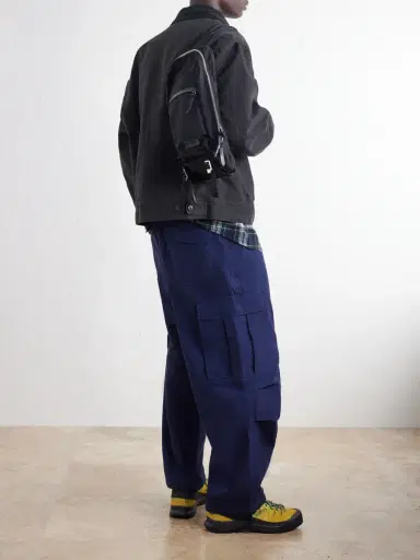 Master-Piece Lightning Leather-Trimmed Shell Sling Backpack - Men | Thumbnail 2 Master-Piece Lightning Leather-Trimmed Shell Sling Backpack - Men | Thumbnail 2