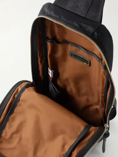 Master-Piece Lightning Leather-Trimmed Shell Sling Backpack - Men | Thumbnail 6 Master-Piece Lightning Leather-Trimmed Shell Sling Backpack - Men | Thumbnail 6