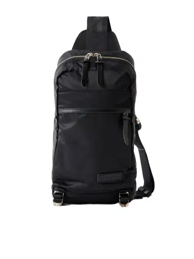 Master-Piece Lightning Leather-Trimmed Shell Sling Backpack - Men | Thumbnail 1 Master-Piece Lightning Leather-Trimmed Shell Sling Backpack - Men | Thumbnail 1
