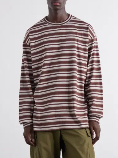 COMME des GARCONS HOMME Striped Cotton-Jersey T-Shirt - Men | Thumbnail 3 COMME des GARCONS HOMME Striped Cotton-Jersey T-Shirt - Men | Thumbnail 3