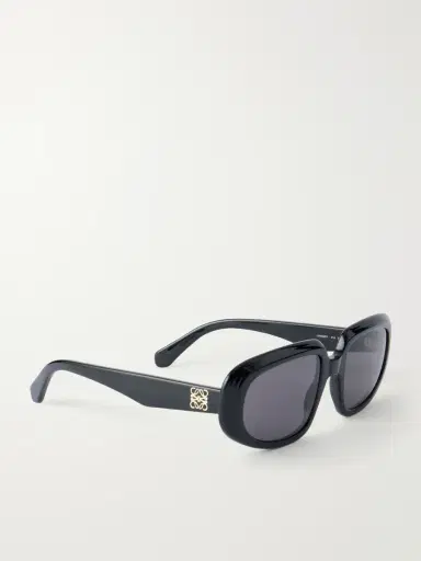 Loewe Anagram Round-Frame Acetate Sunglasses - Men | Thumbnail 4 Loewe Anagram Round-Frame Acetate Sunglasses - Men | Thumbnail 4