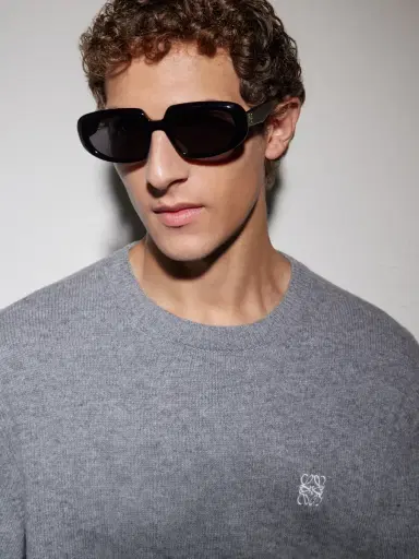 Loewe Anagram Round-Frame Acetate Sunglasses - Men | Thumbnail 5 Loewe Anagram Round-Frame Acetate Sunglasses - Men | Thumbnail 5