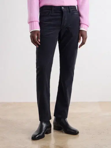 Tom Ford Slim-Fit Cotton-Blend Corduroy Trousers - Men | Thumbnail 3 Tom Ford Slim-Fit Cotton-Blend Corduroy Trousers - Men | Thumbnail 3