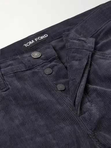 Tom Ford Slim-Fit Cotton-Blend Corduroy Trousers - Men | Thumbnail 6 Tom Ford Slim-Fit Cotton-Blend Corduroy Trousers - Men | Thumbnail 6