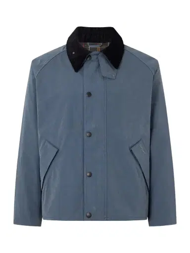 Barbour Transporter Casual Corduroy-Trimmed Cotton-Moleskin Jacket - Men | Thumbnail 1 Barbour Transporter Casual Corduroy-Trimmed Cotton-Moleskin Jacket - Men | Thumbnail 1