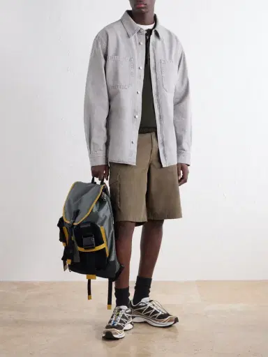 Master-Piece Leather and Suede-Trimmed CORDURA® Backpack - Men | Thumbnail 2 Master-Piece Leather and Suede-Trimmed CORDURA® Backpack - Men | Thumbnail 2