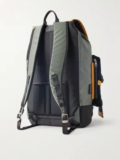 Master-Piece Leather and Suede-Trimmed CORDURA® Backpack - Men | Thumbnail 4 Master-Piece Leather and Suede-Trimmed CORDURA® Backpack - Men | Thumbnail 4