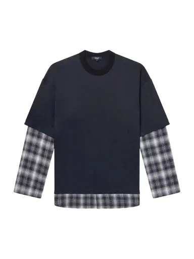 COMME des GARCONS HOMME Checked Layered Cotton T-Shirt - Men | Thumbnail 1 COMME des GARCONS HOMME Checked Layered Cotton T-Shirt - Men | Thumbnail 1