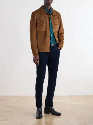 Tom Ford Slim-Fit Cotton-Blend Corduroy Trousers - Men | Thumbnail 2 Tom Ford Slim-Fit Cotton-Blend Corduroy Trousers - Men | Thumbnail 2
