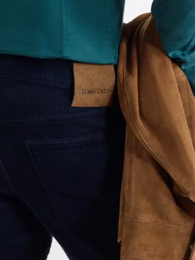 Tom Ford Slim-Fit Cotton-Blend Corduroy Trousers - Men | Thumbnail 5 Tom Ford Slim-Fit Cotton-Blend Corduroy Trousers - Men | Thumbnail 5