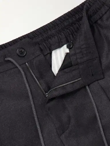 Slowear Tapered Wool Drawstring Trousers - Men | Thumbnail 6 Slowear Tapered Wool Drawstring Trousers - Men | Thumbnail 6