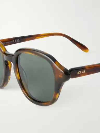 Loewe Slim Havana Round-Frame Acetate Sunglasses - Men | Thumbnail 3 Loewe Slim Havana Round-Frame Acetate Sunglasses - Men | Thumbnail 3