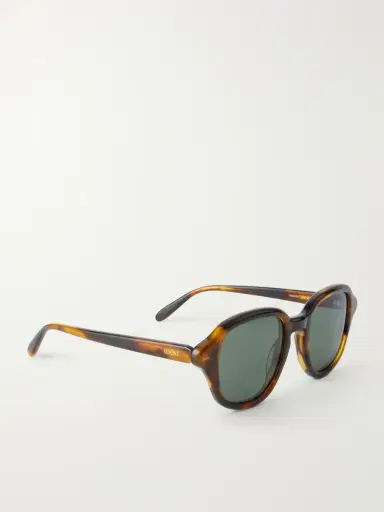 Loewe Slim Havana Round-Frame Acetate Sunglasses - Men | Thumbnail 4 Loewe Slim Havana Round-Frame Acetate Sunglasses - Men | Thumbnail 4