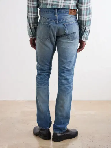 RRL Distressed Slim-Fit Jeans - Men | Thumbnail 4 RRL Distressed Slim-Fit Jeans - Men | Thumbnail 4