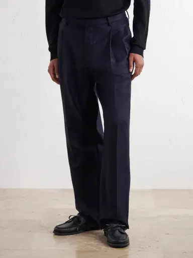 Gabriela Hearst Arthur Tapered Wool and Cashmere-Blend Flannel Suit Trousers - Men | Thumbnail 3 Gabriela Hearst Arthur Tapered Wool and Cashmere-Blend Flannel Suit Trousers - Men | Thumbnail 3
